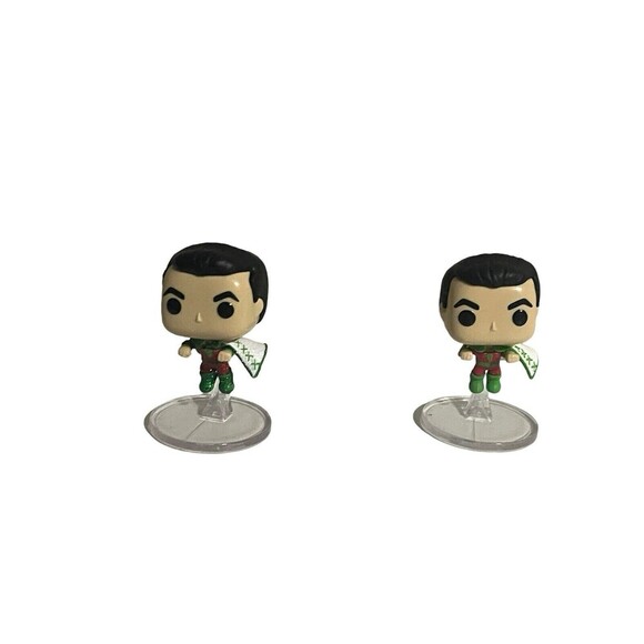 Funko Pocket Pop DC Super Heroes Advent Calendar Shazam Set Of 2 - Picture 1 of 8